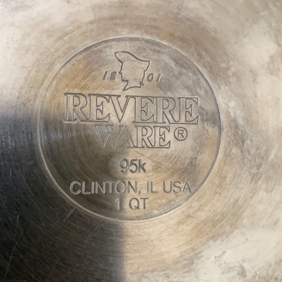 Revere Ware 95K Stainless Steel 1 Qt Pot - Picture 12 of 13